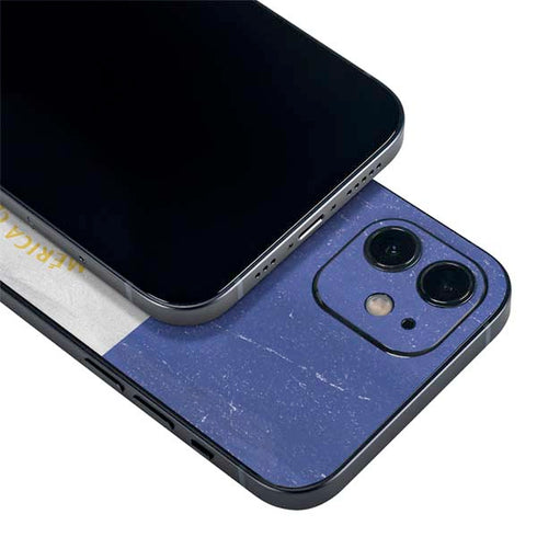 El Salvador Flag Distressed iPhone 12 Skin
